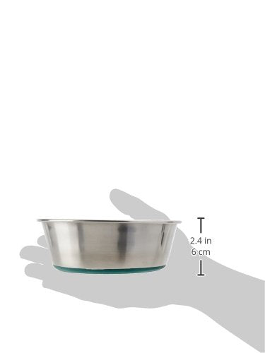 Van Ness Pets Small Stainless Steel Dog Bowl, 24 OZ - size: 24 oz