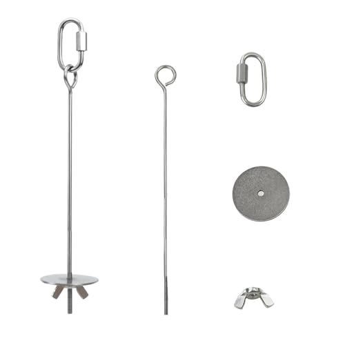 2pcs Hanging Bird Treat Skewer Parrot Fruit Feeder with Washer, 9 Inch Stainless Steel Bird Food Holder Parrot Fruit Food Skewer Parakeet Treat Holder Feeder for Parakeet Conure, LXLVOUEG - size: Nut-9inches-2P