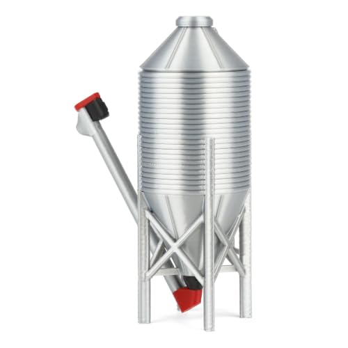 REVD 1/64 10-Ton Feed Bin with Auger & Flex Auger Attachments Toys, 3D Printed, RVD1031