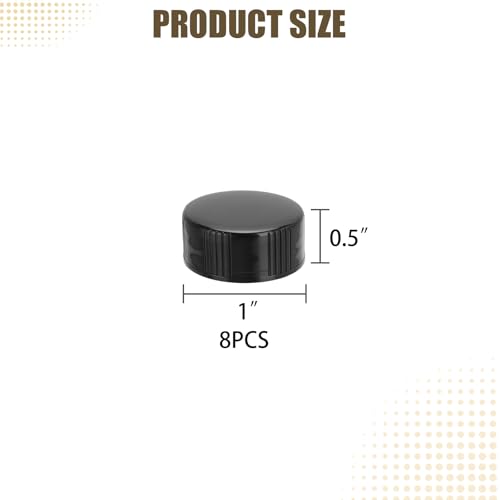Replacement Caps for Poultry Watering Equipment, for PPF3 PPF5 PPF7 Set of 8