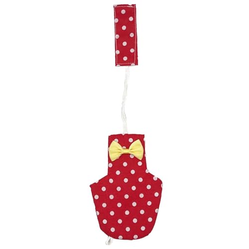 Dot Liners Washable Reusable Protective Bird Harness Bird Diaper Flight Suite Liners 5 PCS - color: Dot, size: M
