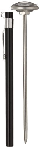 Supco ST02 Stainless Steel HVAC/R Pocket Dial Thermometer, 0 to 220F | HVAC, Air Conditioner, Refrigerator, and Freezer Temperature Gauge Probe or AC Vent Tester, 5 in Stem, Analog 1 in Dial