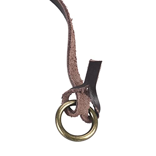 Leather Hunting Accessories Game Strap Dove Bird Duck Carrier Hanger Tote | Hands-Free Carry, Hanger Hook For Belt Or Hunting Pack, 12 Metal-Ringed Loops For Quail, Grouse,Waterfowl, Adjustable Strap