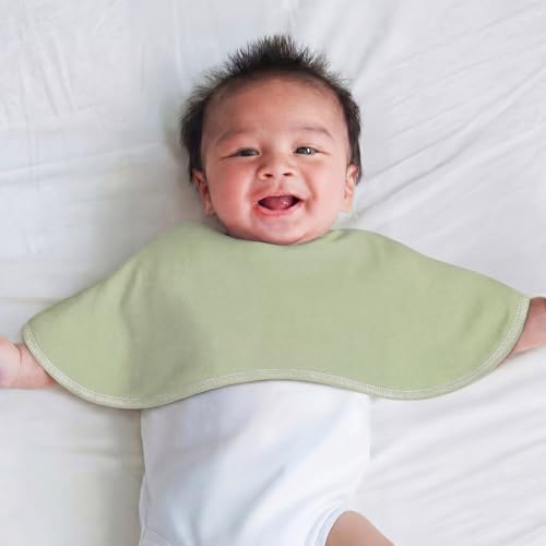 SmoothNovelty 5 Pack Silly Goose Baby Burp Cloths Soft Absorbent Burping Rags for Newborns 19"x9" Spit up Cloths for Boy Girl Newborn Baby Shower Registry Gifts Set Nursery Decor - style: Silly Goose