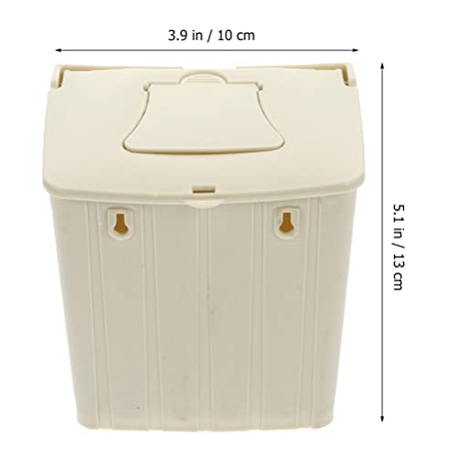 Alipis Bird Breeding Box 4Pcs Hanging Nesting Boxes for Small Birds Finch Parakeet Budgie Plastic Bird Hatching House Durable Weather Resistant Supplies
