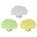 3PCS Parrot Grinding Platforms, Washable Cloud Design Bird Stand with Screw Lock, Natural PLA Material for Nail Beak Care, Cage Accessory - size: M