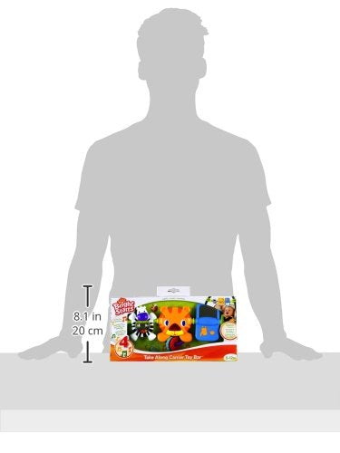 Bright Starts Take Along Musical Carrier Baby Activity Toy Bar, Hanging Car Seat Toy, 4 Fun Melodies, Fine Motor Skill Development Ages Newborn +, Multi-Color - color: Take Along