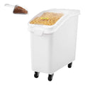 VEVOR 21 Gallon Ingredient Bin with Scoop 400 Cup Ingredient Bin with Sliding Lid Commercial Food Storage for Kitchen - size: 21 Gallon