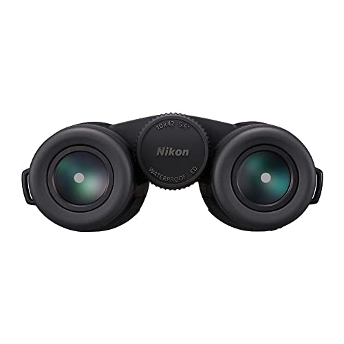NIKON Monarch M5 Binoculars | Waterproof Fogproof ED Glass Optics with Dielectric Prism Coating | Bright High-Resolution Outdoor Binoculars for Birdwatching, Hiking & Wildlife, 10x42 | Long Eye Relief, waterproof, fogproof, ED Glass, rubber-Armored Binocu