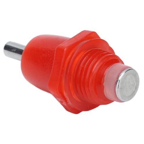 100 PCS Automatic Chicken Waterer, 3 Way Spring Type Automatic Chicken Water Nipples Chicken Waterer Nipples Replacement Parts for Farm Feeder