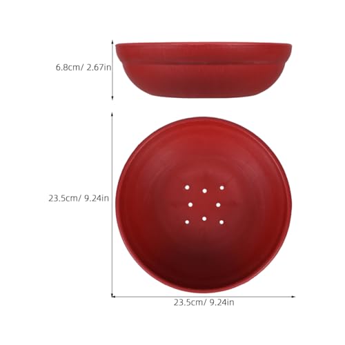 Pigeon Nest Egg Basin 9.25X9.25X2.67In Reusable Plastic Bird Nesting Bowl for Small Pet Birds Hatching Incubation and Breeding