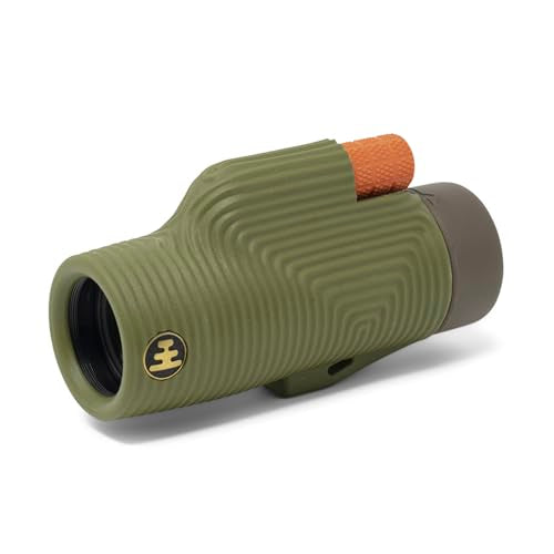 Nocs Provisions Zoom Tube 8x32 Monocular, Bird Watching & Backpacking | 8X Magnification Telescope, Bak4 Prism, Wide Field of View for Wildlife Viewing - color: Juniper Green II