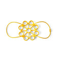Cuisipro Silicone Egg Rack, 6.25x6.25x0.75in, Yellow