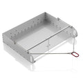 Pasture Manure Scoop Silver | Tow Behind Manure Scoop for Horses Paddocks, Picks Up for Small Manure from Horse, Instead of a Manure Fork ATV Rake