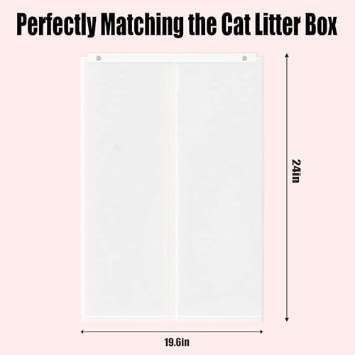 Cat Litter Box Liners for PetSnowy SNOW+ Cat Litter Box (60 Pcs) | Self-Sealing Waste Drawer Bags for Automatic cat Litter Box - color: 60 Pcs