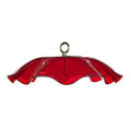 Birds Choice Weatherguard Bird Feeder Dome | 13in Rain Cover | Red | Polycarbonate Cover for Hanging Feeders, Helps Keep Nectar and Seed Dry, Color Suited to Hummingbird Feeders - color: Red