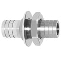Beduan 5/8" Hose Barb Thru-Bulk Bulkhead Straight Hex Union Stainless Steel Fitting - size: 5/8" Hose Barb, style: Pack of 1