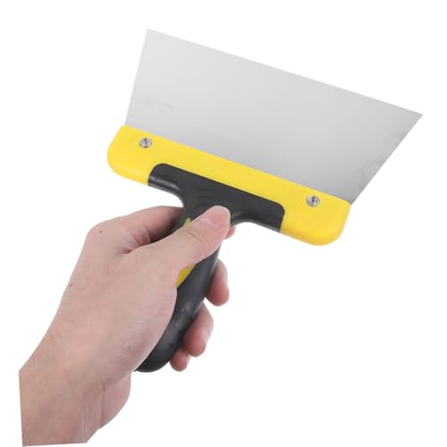 UPKOCH Stainless Steel Bird Droppings Scraper Tool Durable Poop with Ergonomic Handle for Easy Bird Cage Cleaning Effortless Mess and Saving Maintenance