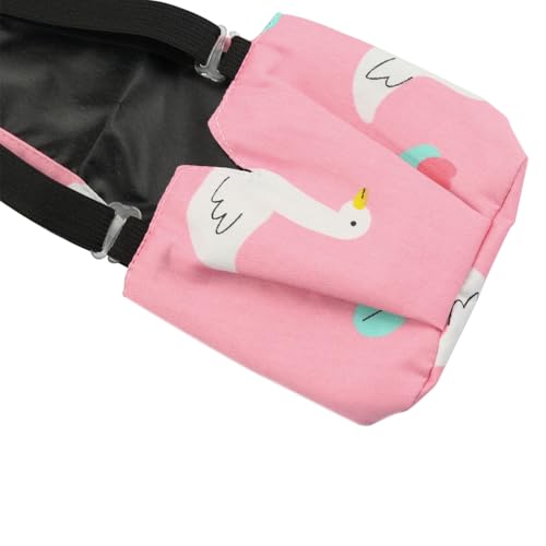 BestParts 2pcs Adjustable Waterproof Diapers for Pet Goose Duck Chicken M | 2pcs Adjustable Waterproof Reusable Diapers for Farm Pet Goose Duck Chicken Sliding Version Yellow + Pink M(1.68-4.37pounds) - size: M(1.68-4.37pounds)