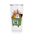 Birthday Gifts for Women Men 20 oz Tumbler, Funny Gifts for Coworkers Boss | Funny Office Gag Gift Stainless Steel Insulated Water Bottle, Inspirational Gift Insulated Travel Coffee Mugs (White) - color: Multi 1461