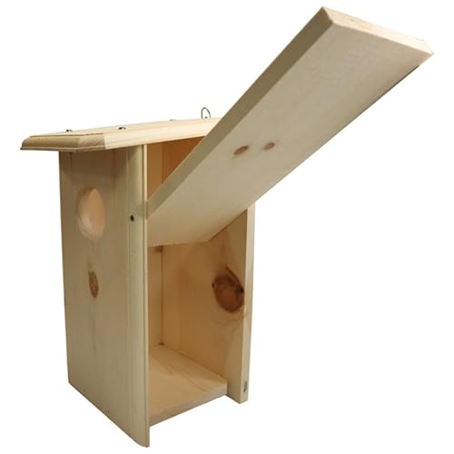 Bird Habitats Bufflehead Duck House, Cavity-Nesting Duck Box with Side