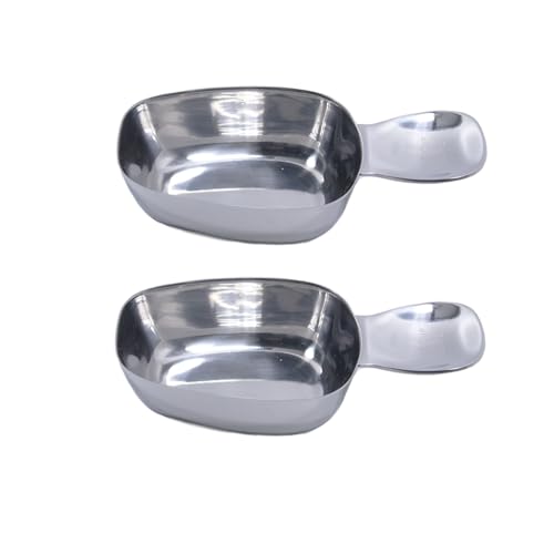 Measuring Cup, Polished Stainless Steel (2, Canister Scoop 1/3 Cup 80 ml) - size: Canister Scoop 1/3 Cup 80 ml