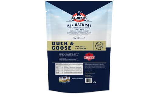 Kalmbach Feeds 18% All Natural Duck and Goose Feed Mini Pellet, 10 lb Bag