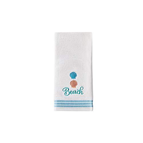 SKL Home by Saturday Knight Ltd. South Seas 2-Piece Hand Towel Set, White - color: South Seas, style: Hand Towel Set