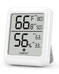 BN-LINK Digital Hygrometer Indoor Room Thermometer with LCD, 1 Pack | Accurate Temperature and Humidity Meter with Large LCD Monitor for Home, Bedroom, Terrarium, Incubator, Greenhouse - size: 1 Pack