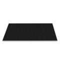 MSI Horse Stall Mat 42in. x 72in. Black Rubber Flooring Mat Tile Trim