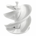 Fancy Egg Storage Holder – Freestanding Spiral Egg Cradle for Kitchen Counter | Space-Saving Countertop Egg Rack | Holds Fresh Eggs Securely | Modern Decorative Egg