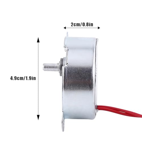 Joyzan Egg Turner Motor, AC Chicken Rotator Incubator Small Hatching Tool | Automatic Turntable Guide Accessory Connector CW CCW Dual Working Modes for Incubating Electric Ducks Goose Birds Tray Quail