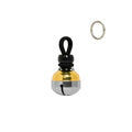 Handmade in USA, Extra Loud Collar Bell for Cats and Dogs, Premium Brass and Nickel Silver - size: Extra-Small