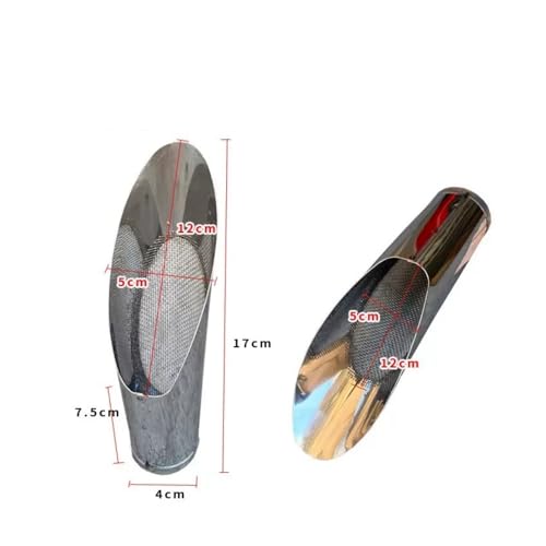 Potting Scoop -Garden Shovel | Dig and Transport| | Planting and Gardening Hand Digging Tools, Bonsai Soil Soop Small Shovels for Gardening Digging Planting Transplanting（with Sieve）