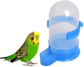 Bird Food Feeder Dispenser Feeding Bottle Bowl for Parrot Parakeet Cockatiel Conure Lovebird African Grey Cockatoo Budgie Finch Canary Cage Accessories
