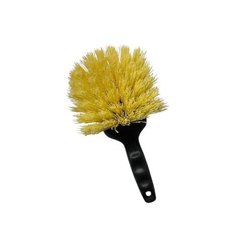 SPARTA Utility Scrub Brush, Polypropylene Bristles, 8.5 Inch, Black | Chemical- and Water-Resistant Bristles, Crimped Filament, BPA Free, FDA-Compliant Bristles