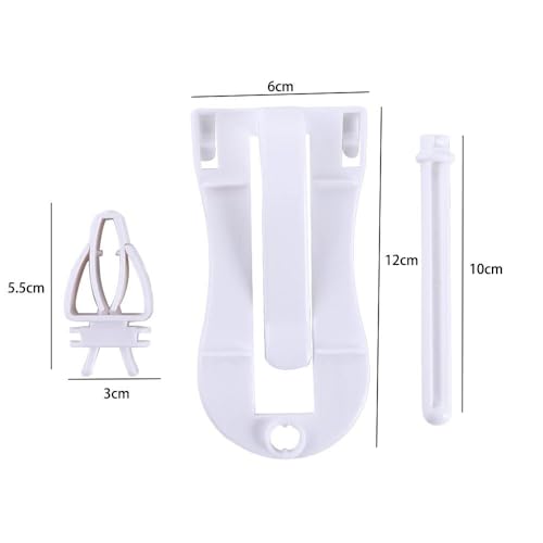 2 Pack Bird Cage Food Holder, Parrot Fruit Vegitable Bracket, Cuttlebone Holder with Perches Stand Plastic Bird Food Clip Birdcage Accessories