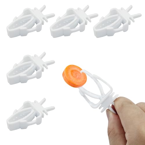 Zorfeter Bird Cage Food Holder, 6 Pack | Fruit Clip Vegetable Clip Feeder Clip, Parrot Cage Clip, For Budgie Parakeet Cockatoo Macaw Cockatiel Conure