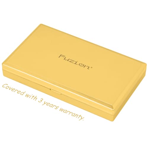 Fuzion Digital Pocket Gram Scale 0.01g x 200g - Jewelry Scale Portable | Easy of Use, Tare Function, 6 Modes Ounces Grains, Batteries Included, Mini Scale for Jewelry, Coins, Herb, Small Food - color: Gold