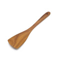FAAY Teak Wooden Turner, Saute Paddle, Spatula, Compact - XL Size, Healthy and High Moist Resistance for Non Stick Cookware (12 Inch Flat Edge Spatula) - size: 12 Inch Flat Edge Spatula