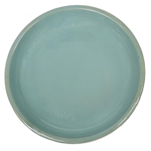 Sunnydaze Ceramic Bird Bath for Outdoors, 18” H, Blue Lava Distressed | UV-Resistant, Glazed Finish, Pedestal Bird Bath Holds Up to 10 Cups of Water, Easy Assembly, Sturdy Bird Bath for Outside - style: Blue Lava Distressed