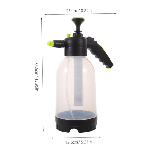 Toyvian Handheld Parrot Bath Mister Bottle 2l Portable Water Pump Sprayer for Bathing and Cage Cleaning in Pet Health Supplies