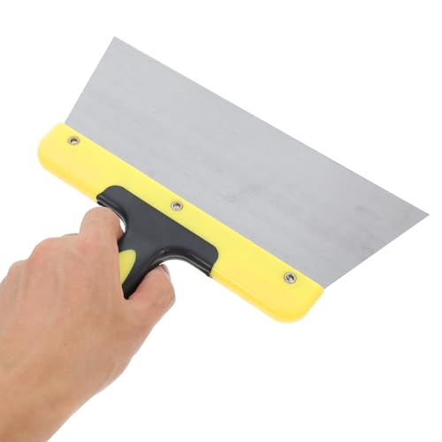 Toyvian Large Stainless Steel Bird Droppings Scraper Durable Bird Poop Cleaner Tool Handle for Efficient Cleaning for Bird Cages and Surfaces Reliable Design