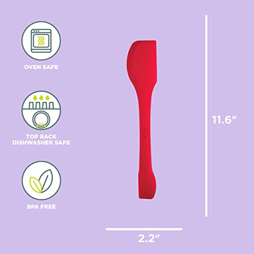 Chef'n Switchit Silicone Spatula (Cherry) - color: Cherry