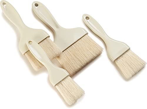 Carlisle FoodService Products 4039302 Sparta Galaxy Nylon Pastry Brush, 4", White - size: 4"