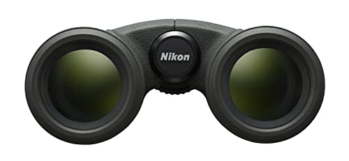 Nikon PROSTAFF P7 10x30 Binocular | Waterproof, fogproof, rubber-armored compact Binocular, oil & water repellent coating & locking diopter | Official Nikon USA Model | 6. Degree Angle of View, fogproof, Nitrogen Filled Waterproof down, field of view at 1