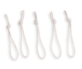 Culture Supply 5-Pack Surfboard Leash Strings - color: White