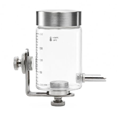 Glass Bird Water Feeder with Magnetic Holder – No Drip Cage Water Dispenser for Small Parrots & Birds, Automatic Drinking Bottle for Cockatiels, Budgies, Lovebirds, Conures(300ml4245-4) - size: L