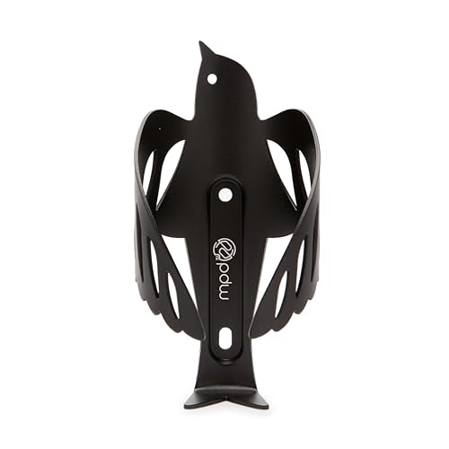 Portland Design Works Water Bottle Cage - Lightweight Water Bottle Holder for Bikes, Sparrow Cage, Black - style: Sparrow Cage - Black