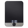 KitchenAid KQ908 Glass Surface 11 Pound Capacity Digital Kitchen and Food Scale, Scale for Food Ounces and Grams, Dry and Liquid Ingredients, Black - color: Black, size: 11 lb